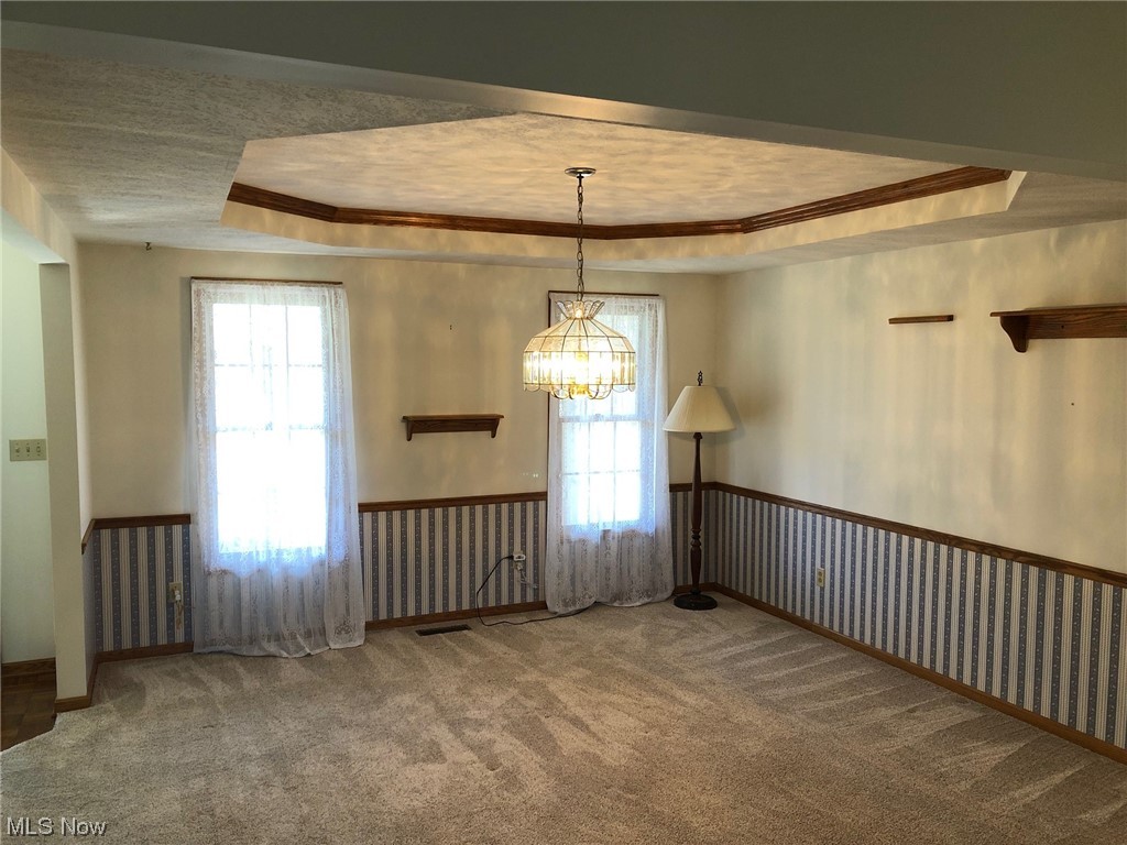 1859 Steffy Road Mogadore, OH 44260 - Photo 5 of 21 Dining room with tray ceiling