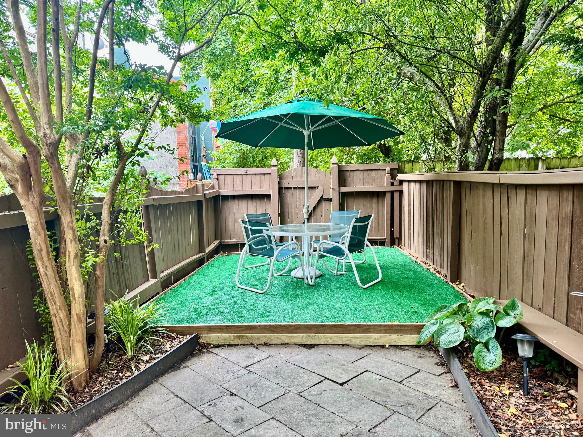 739 McHenry Street Baltimore, MD 21230 - Photo 13 of 30 Private flagstoned back patio