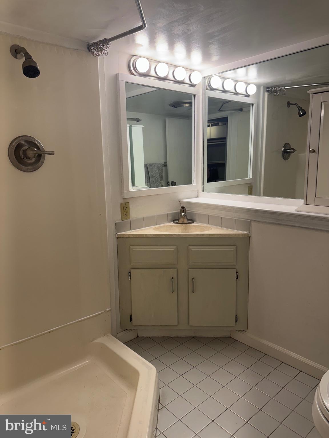 739 McHenry Street Baltimore, MD 21230 - Photo 26 of 30 Shower and vanity in the lower level basement