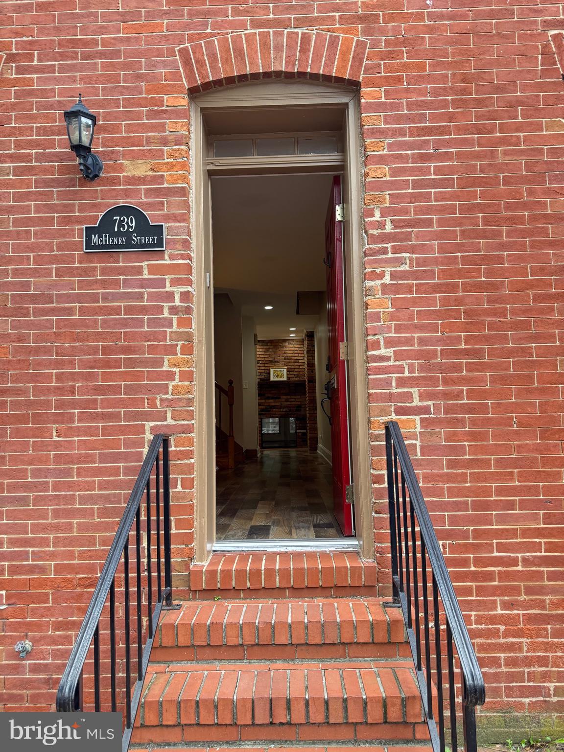 739 McHenry Street Baltimore, MD 21230 - Photo 3 of 30 Enter to see all the way to the two-side fireplace