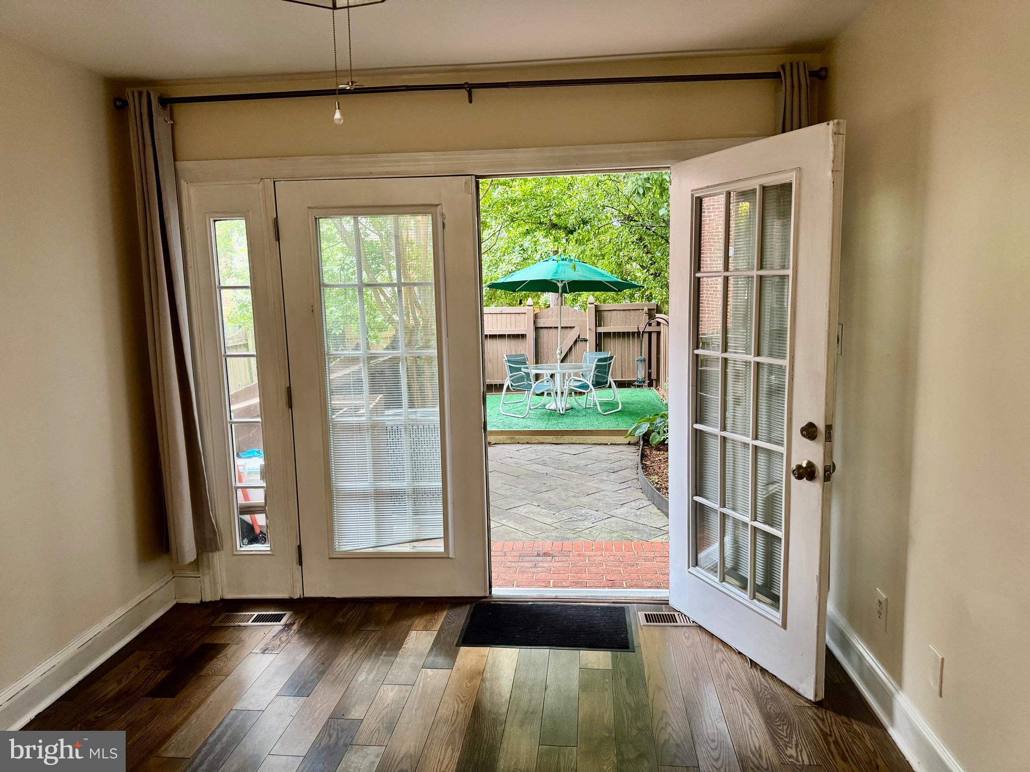 739 McHenry Street Baltimore, MD 21230 - Photo 10 of 30 Step outside the french doors to an oasis