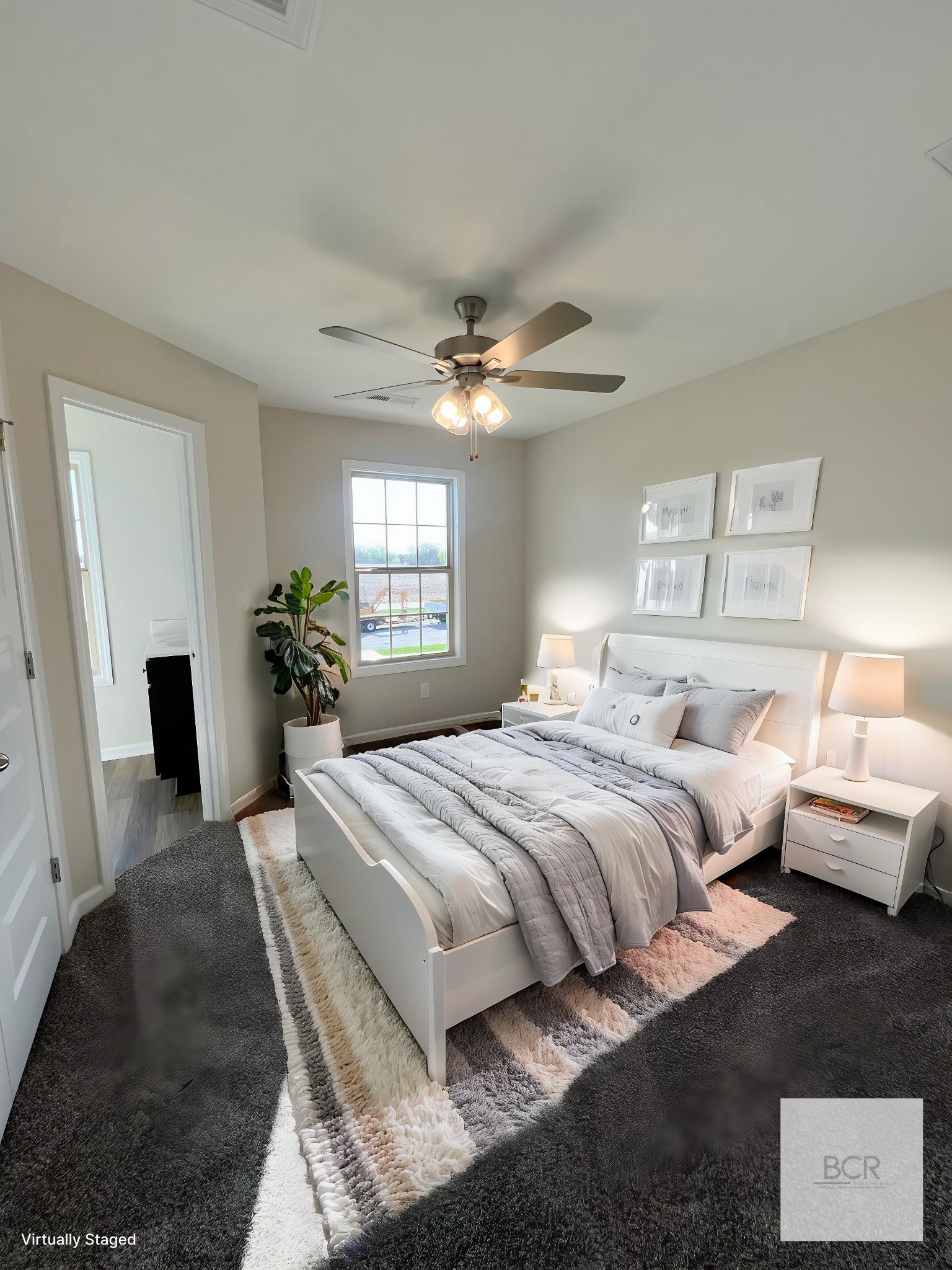 1130 Pembroke Oak Grove Road, Unit 1 Oak Grove, KY 42262 - Photo 26 of 37 a bedroom with a large bed and a chandelier