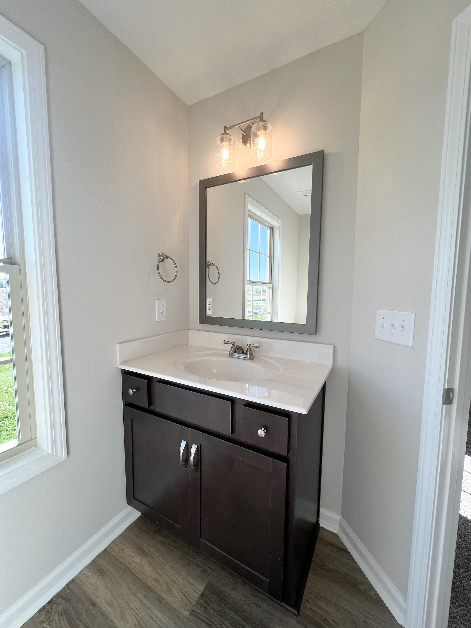 1130 Pembroke Oak Grove Road, Unit 1 Oak Grove, KY 42262 - Photo 31 of 37 a bathroom with a sink and a mirror