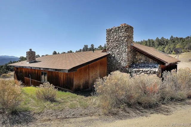 a terrace of a house