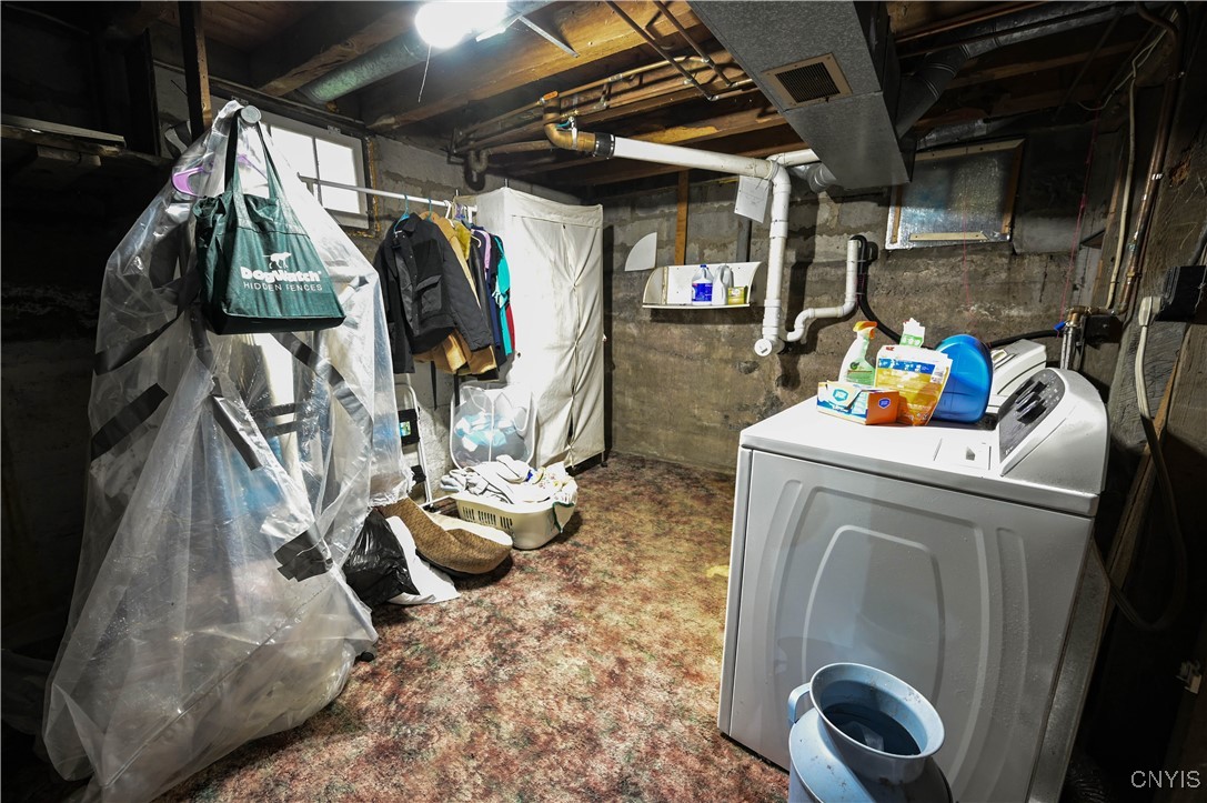 159 Pine Grove Road Herkimer, NY 13350 - Photo 27 of 35 Basement laundry