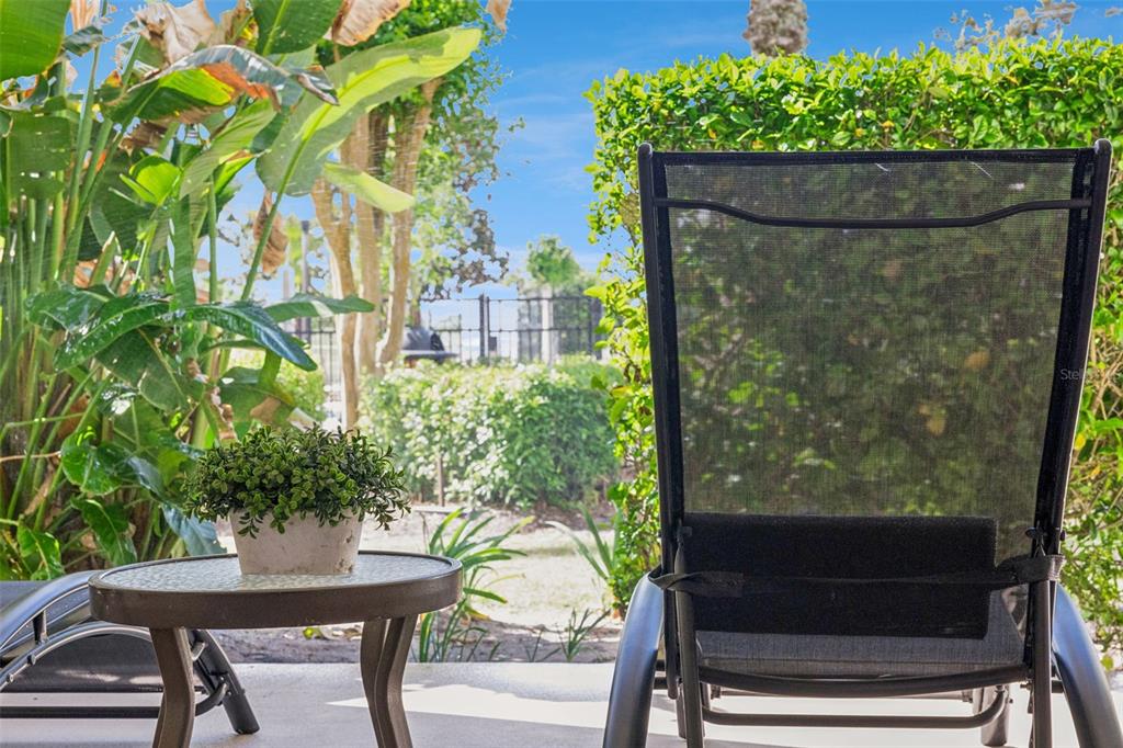 7602 Sandy Ridge Drive, Unit 103 Reunion, FL 34747 - Photo 31 of 61 a view of yard with seating area