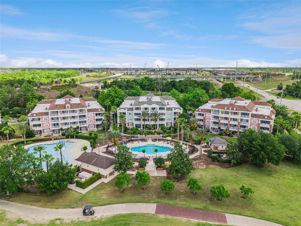 7602 Sandy Ridge Drive, Unit 103 Reunion, FL 34747 - Photo 43 of 61 an aerial view of multiple house