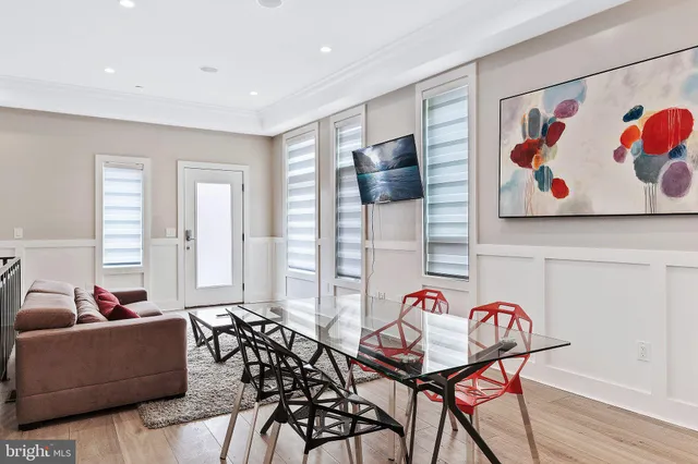 a livingroom with furniture and window