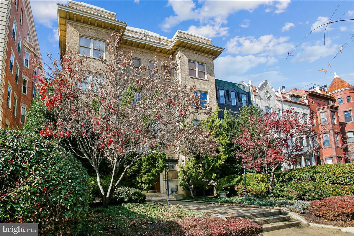 2008 16th Street Northwest, Unit 402 Washington, DC 20009 - Photo 2 of 34 a front view of a house with a yard