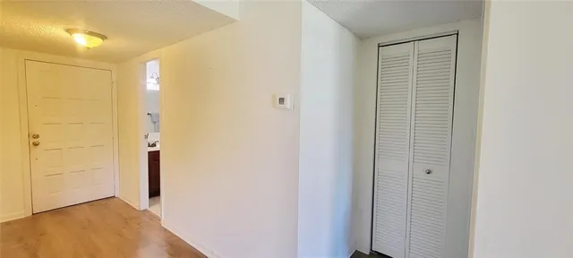 a view of a bathroom with a shower