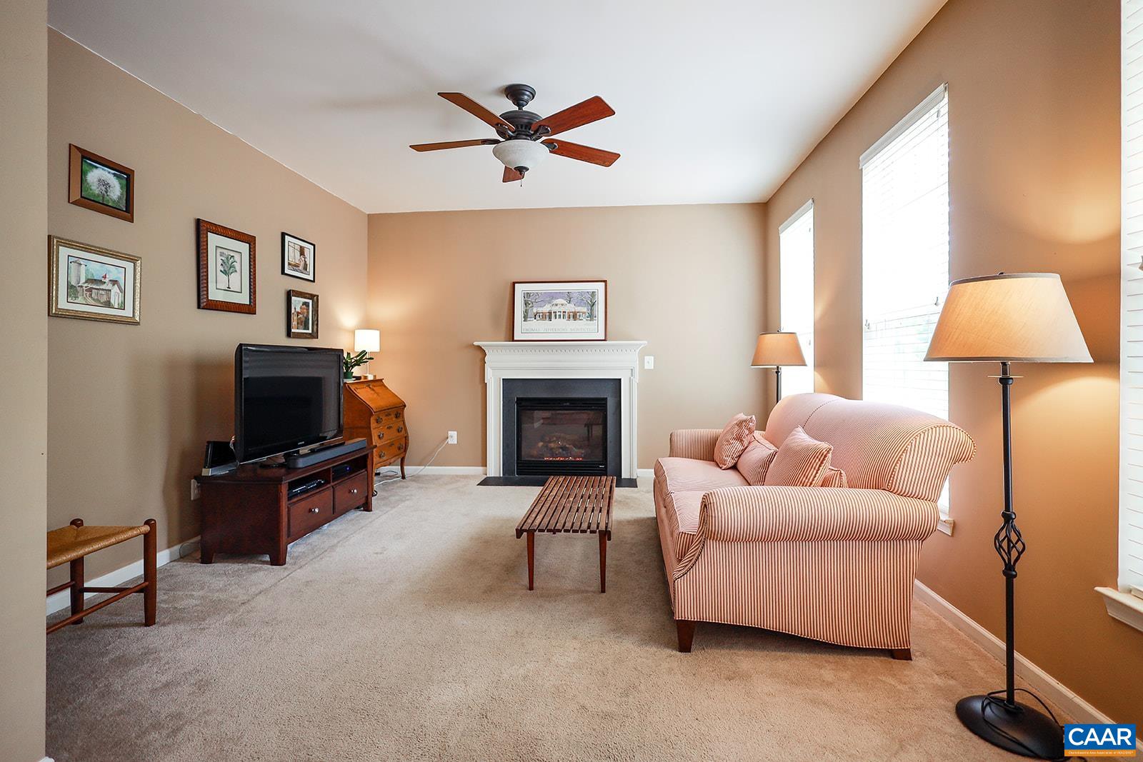 5372 Park Road Crozet, VA 22932 - Photo 4 of 54 a living room with furniture and a fireplace