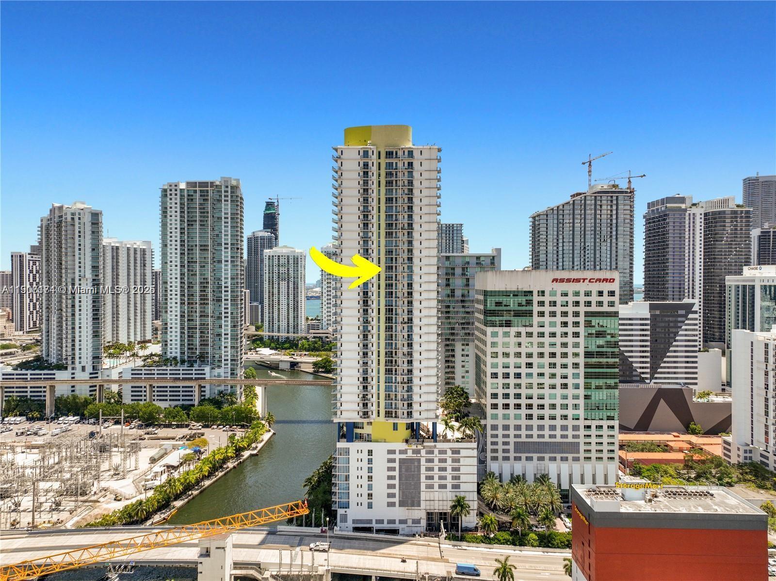 185 Southwest 7th Street, Unit 3100 Miami, FL 33130 - Photo 1 of 19 a view of city with tall buildings