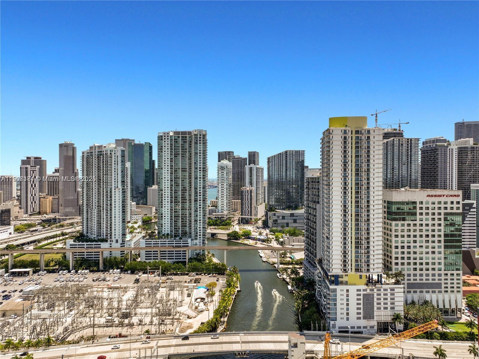 185 Southwest 7th Street, Unit 3100 Miami, FL 33130 - Photo 19 of 19 a view of city with tall buildings