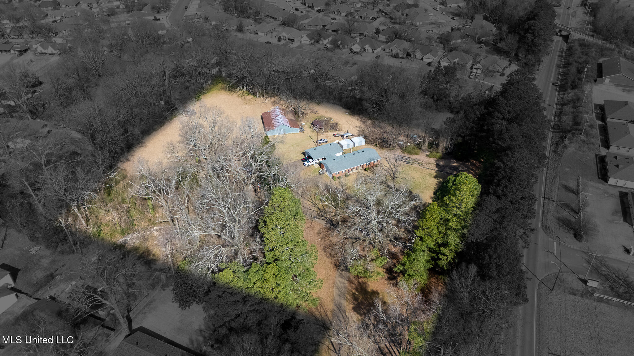 2035 Highway 51 South Hernando, MS 38632 - Photo 21 of 21 Property Line 3_2035 US 51-13