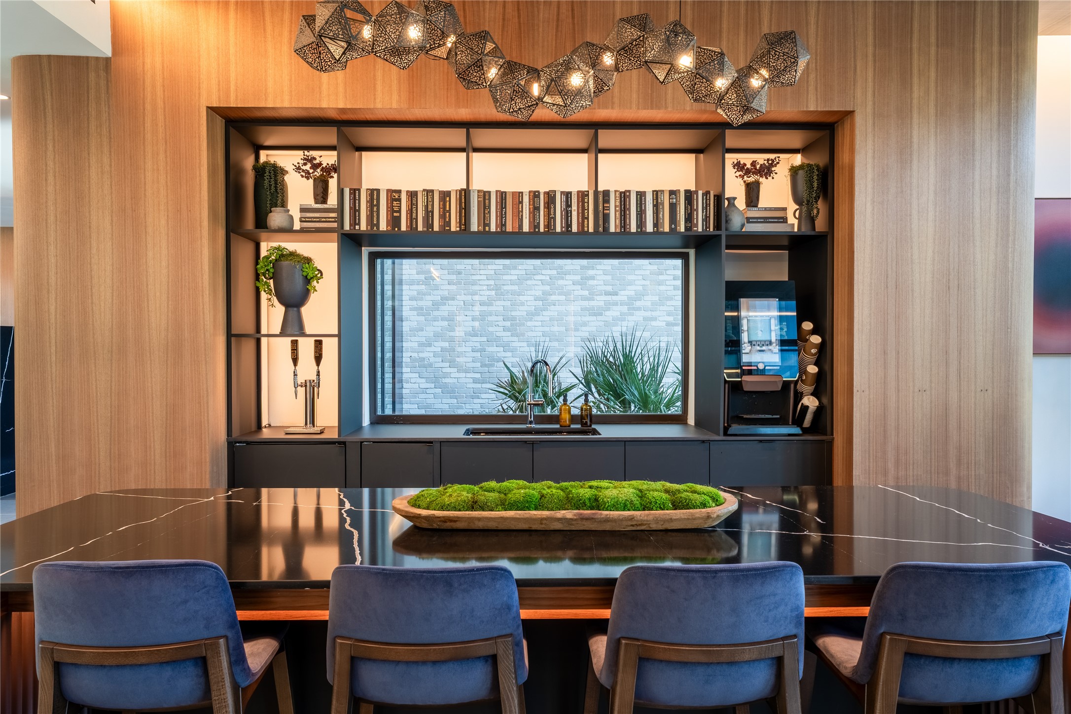 1 Riva Row, Unit 167 The Woodlands, TX 77380 - Photo 24 of 49 a view of a dining room with furniture window and wooden floor
