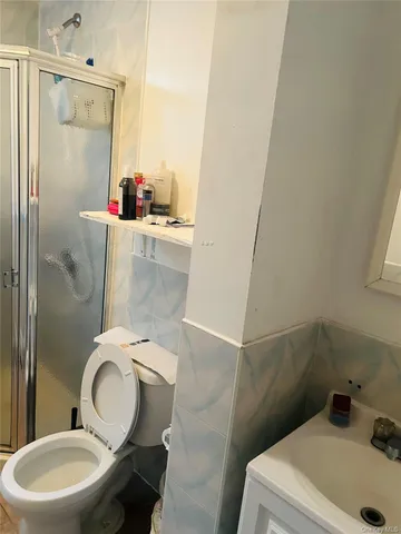 a bathroom with a sink and a toilet