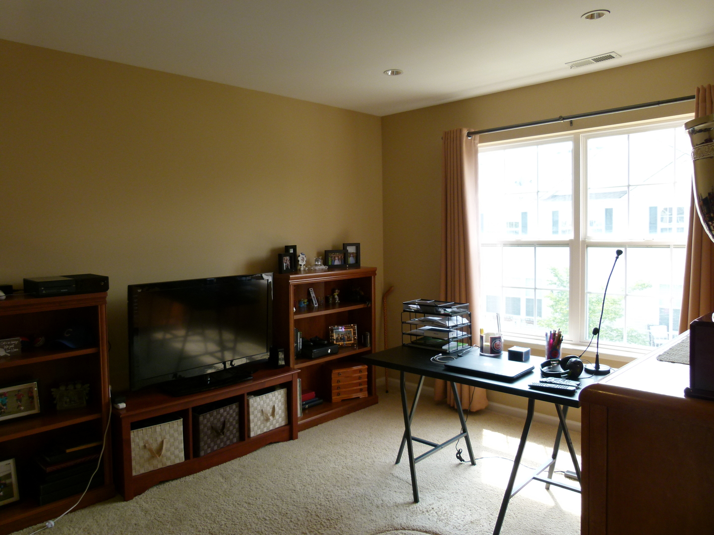 116 Jackson Street Gilberts, IL 60136 - Photo 12 of 19 a living room with furniture a flat screen tv and a window