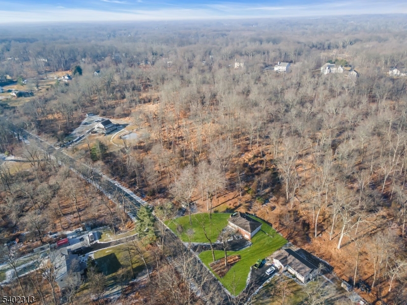128 Old Croton Road Flemington, NJ 08822 - Photo 32 of 35 an aerial view of house with yard and mountain view in back