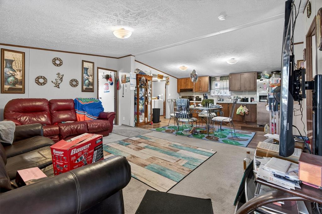 5083 Southeast 70th Loop Ocala, FL 34480 - Photo 9 of 34 a living room with furniture and a wooden floor