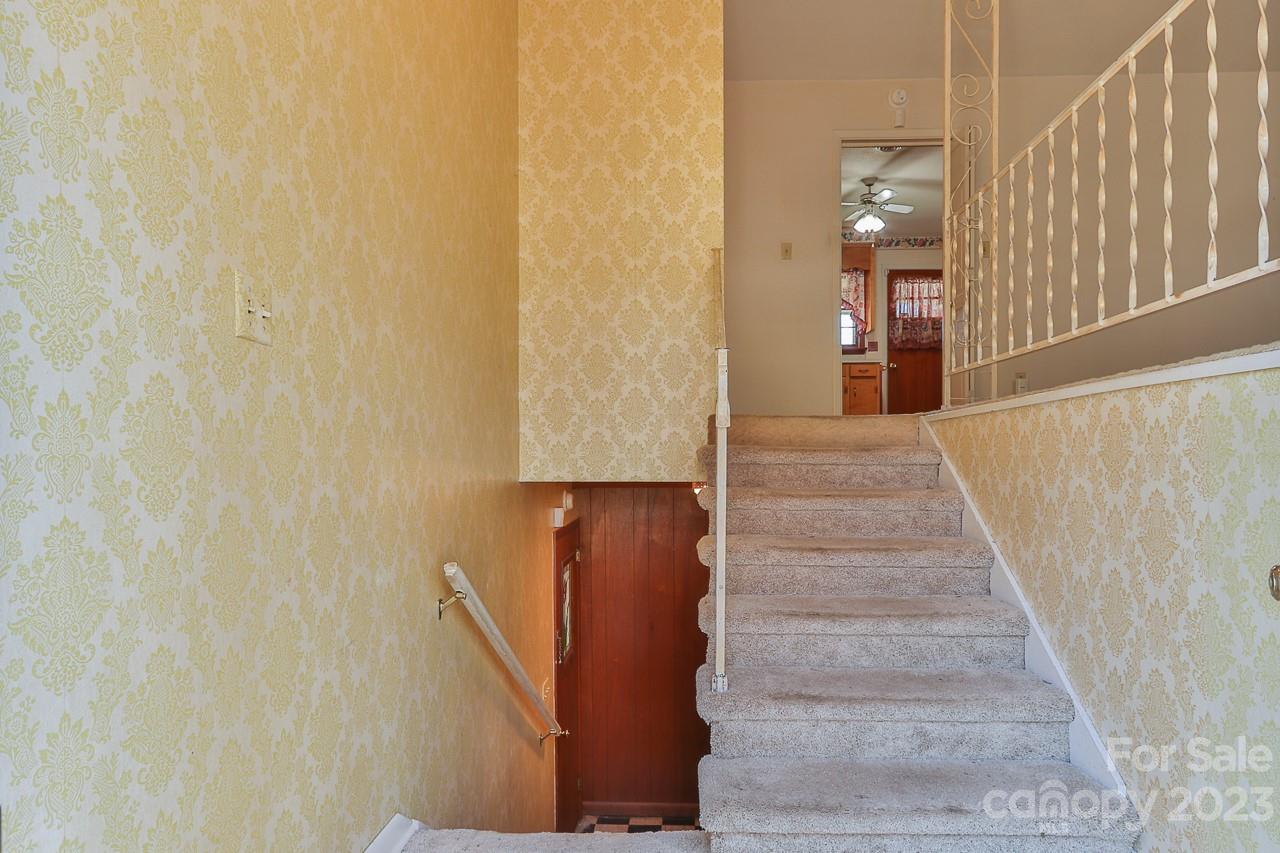 4081 Section House Road Hickory, NC 28601 - Photo 5 of 48 a view of entryway and hall with wooden floor