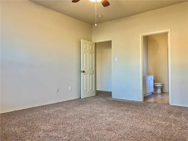 a view of an ocean & kitchen