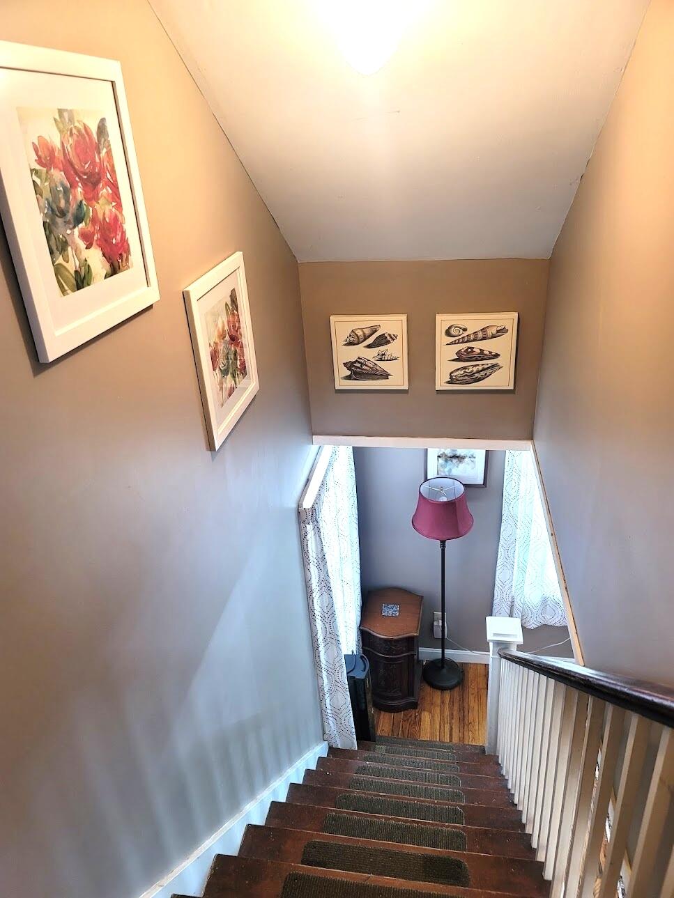 95 Spring Street Hyannis, MA 02601 - Photo 26 of 38 a view of a hallway with seating area