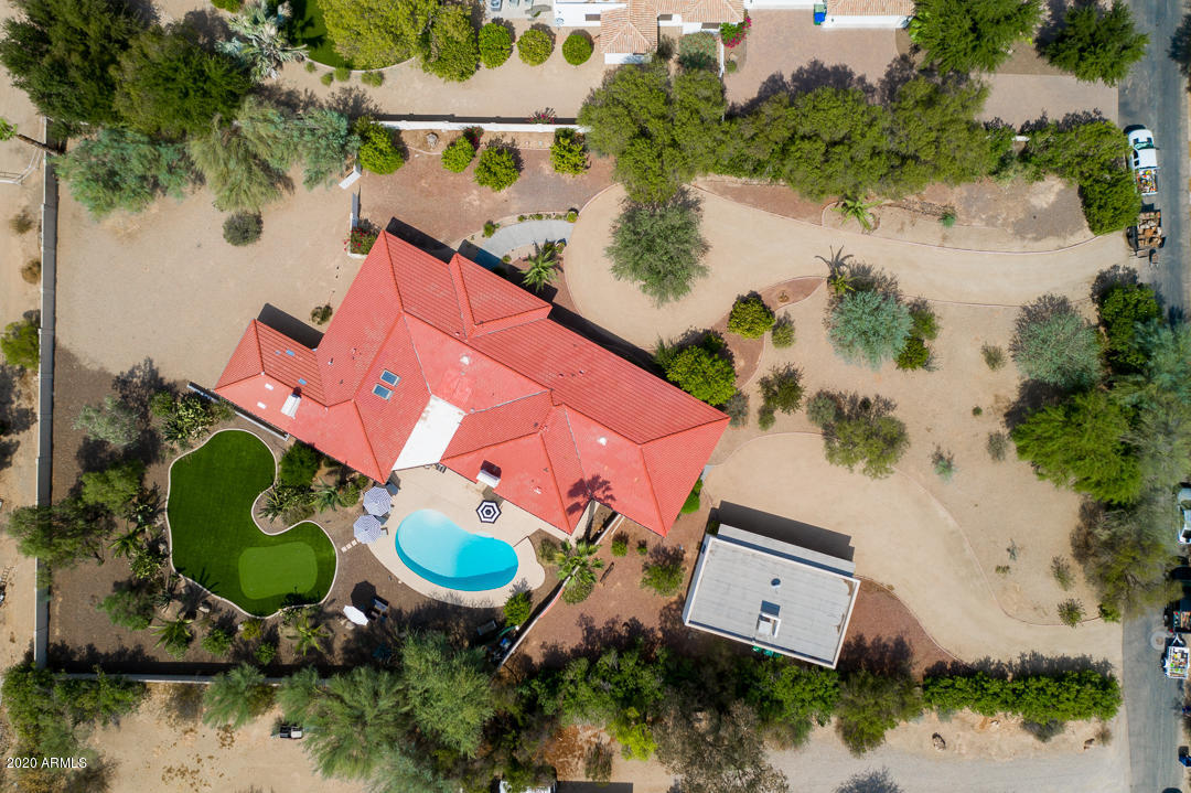 7812 North El Arroyo Road Paradise Valley, AZ 85253 - Photo 47 of 48 12-El Arroyo_drone