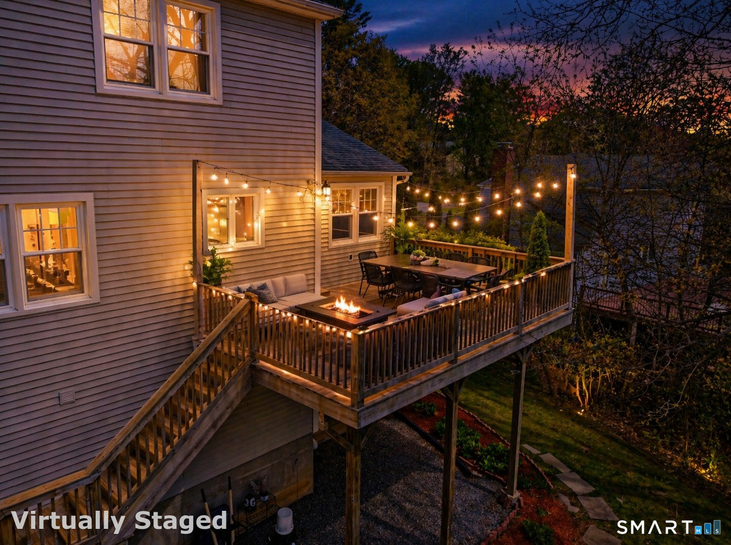 370 Nepas Road Fairfield, CT 06825 - Photo 11 of 32 a view of a patio with table and chairs