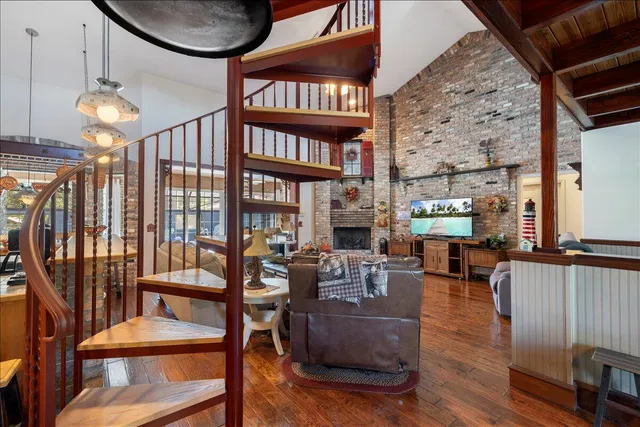 a stove top oven sitting inside of a kitchen
