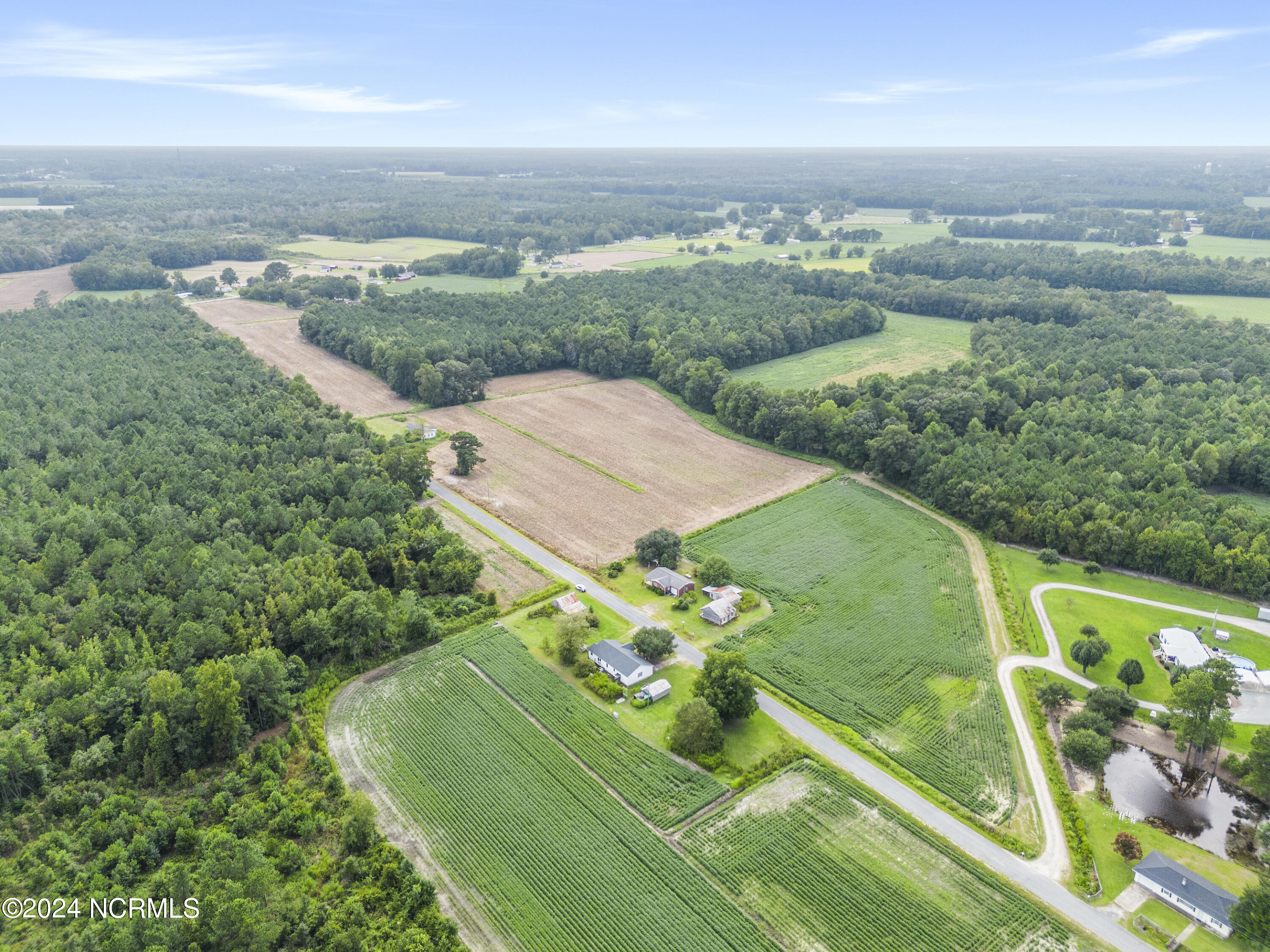 213 Mutt Griffin Road Pink Hill, NC 28572 - Photo 5 of 33 Drone Aerial