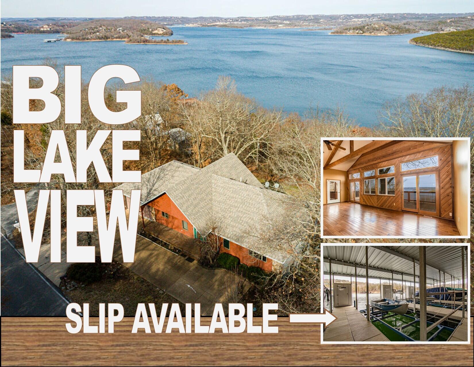 239 Slane Chapel Road Reeds Spring, MO 65737 - Photo 1 of 1 Big. Lake. View.