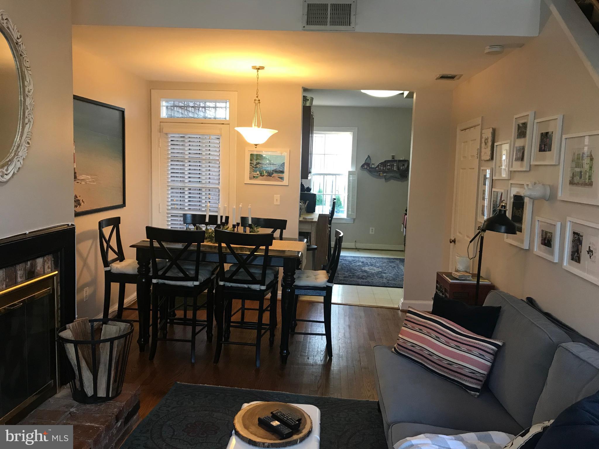 1702 A Street Southeast Washington, DC 20003 - Photo 3 of 16 Living Room/Dining Room
