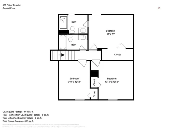 $2,050 | 568 Fisher Drive, Allen, TX 75002