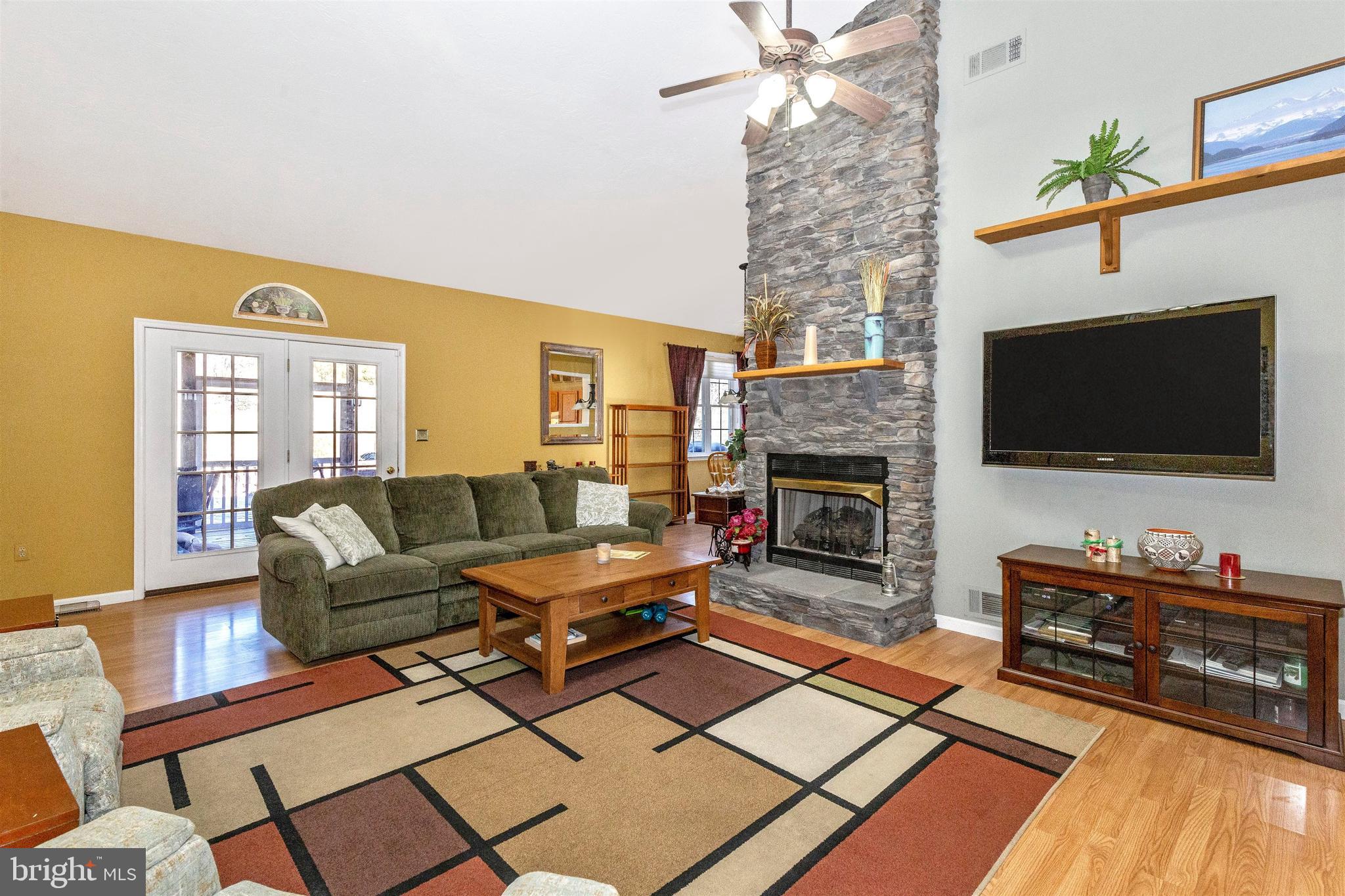 841 McGlaughlin Road Fairfield, PA 17320 - Photo 8 of 85 Stone gas fireplace