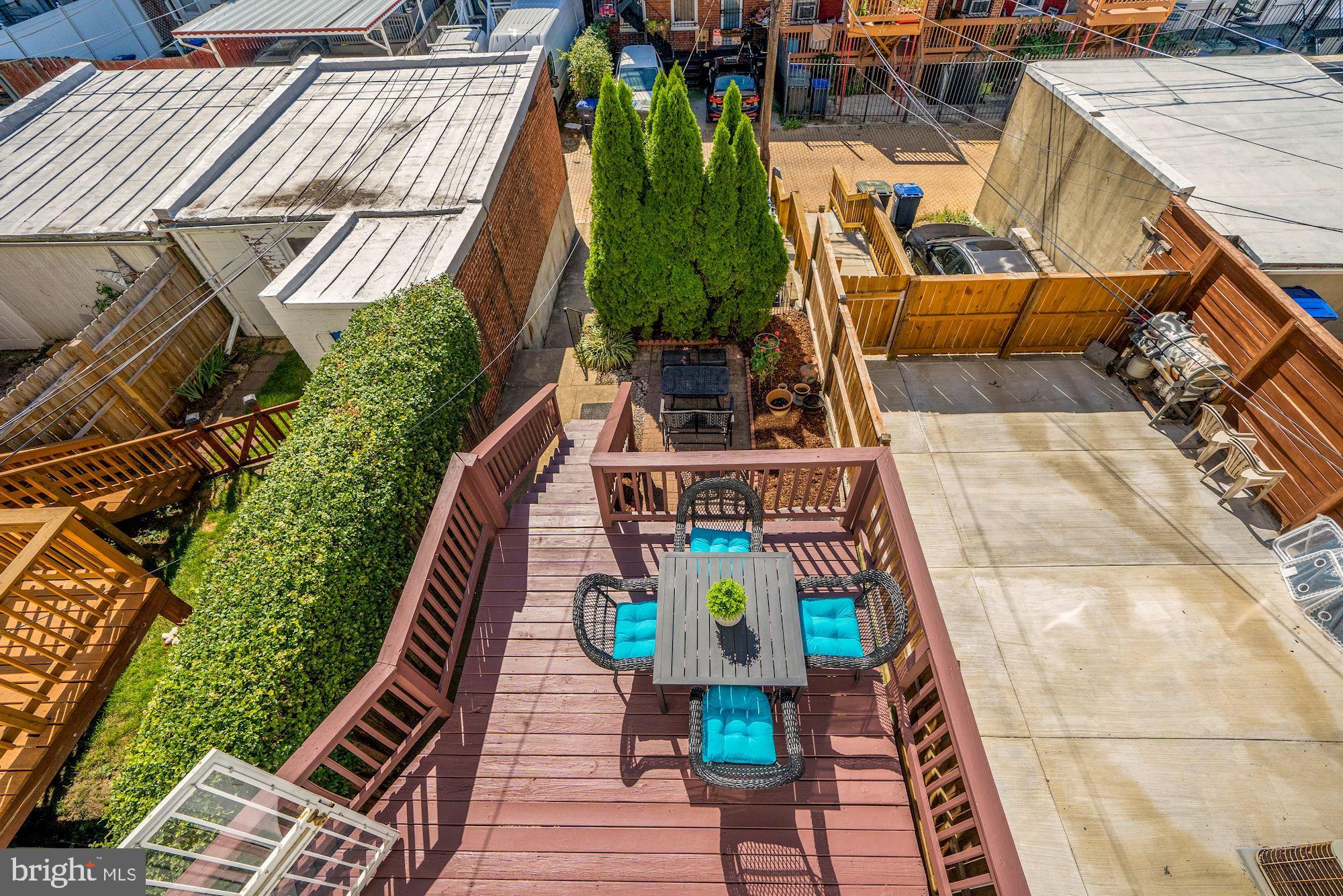 40 R Street Northwest Washington, DC 20001 - Photo 33 of 59 Rear view from upper level