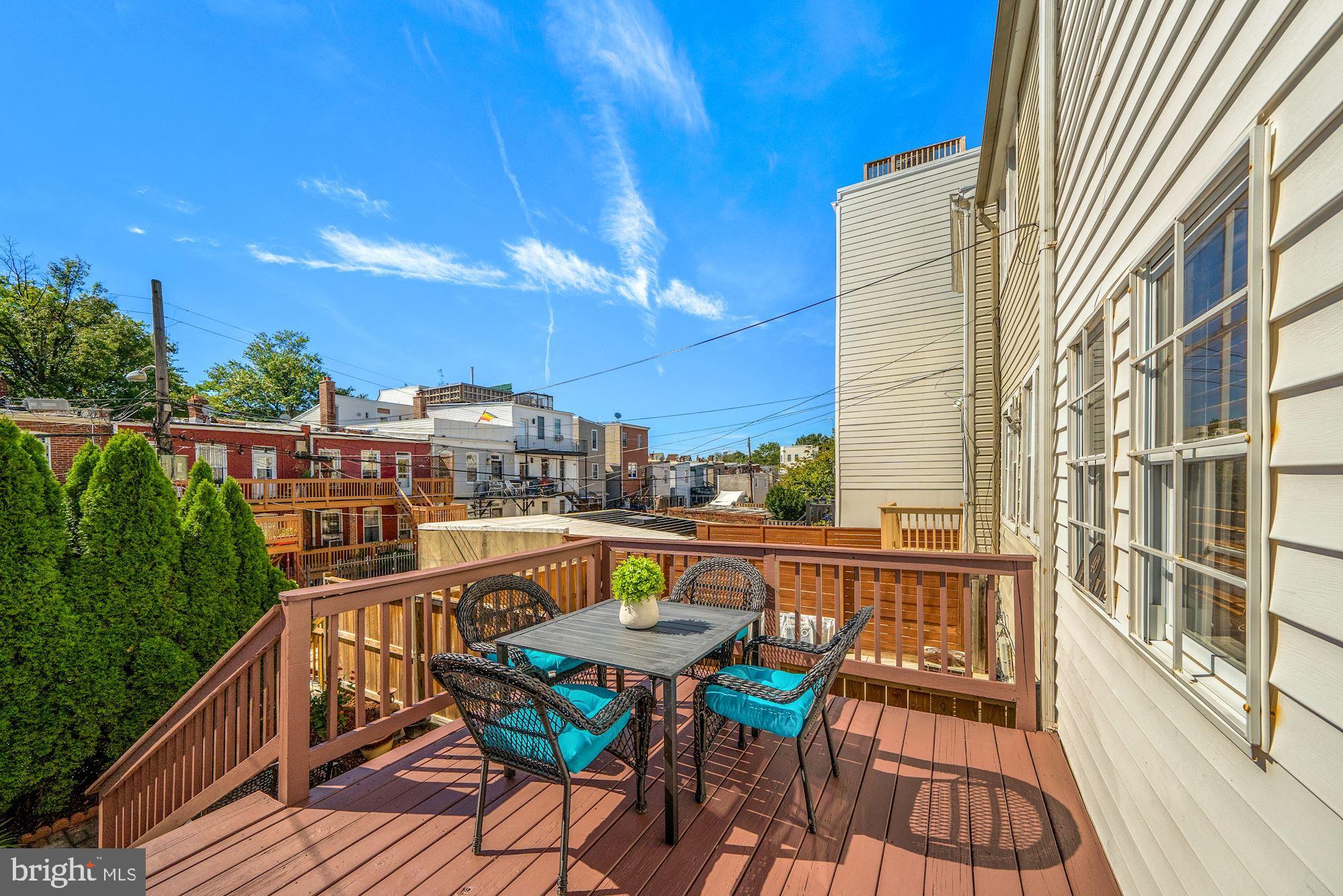 40 R Street Northwest Washington, DC 20001 - Photo 34 of 59 a view of a chairs on the roof deck