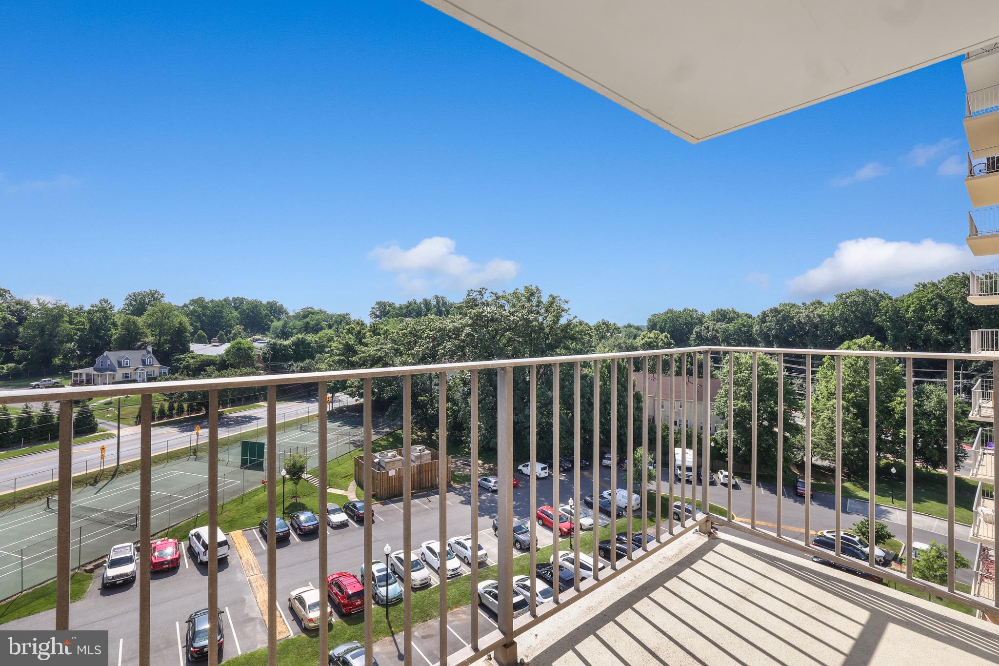 1111 University Boulevard West, Unit 703A Silver Spring, MD 20902 - Photo 26 of 33 Balcony View.