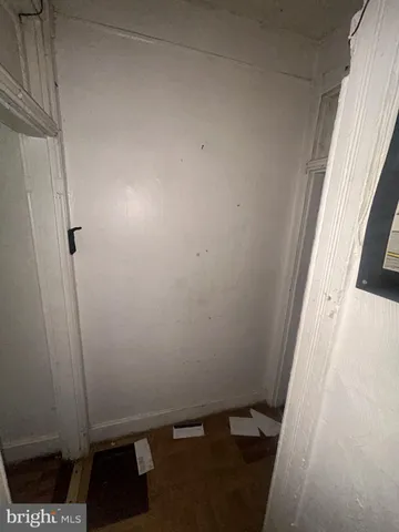 a room with a door