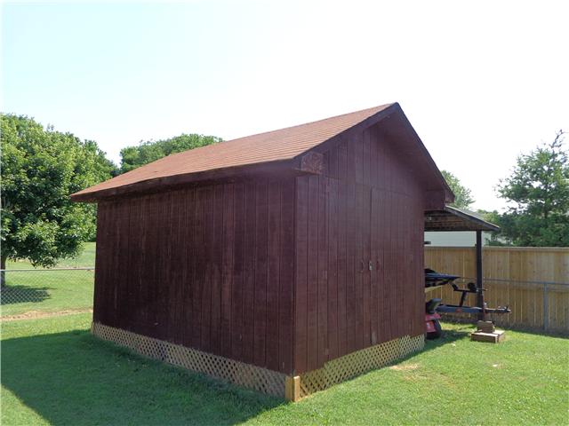 3417 Allen Road Clarksville, TN 37042 - Photo 16 of 18 Large storage shed in back corner of the yard