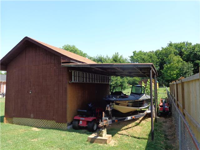 3417 Allen Road Clarksville, TN 37042 - Photo 17 of 18 Shed has a extra place for your boat are whatever you want