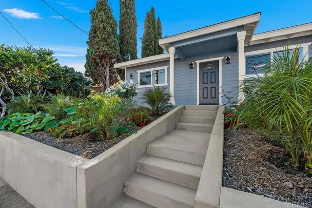 a view of house with outdoor space