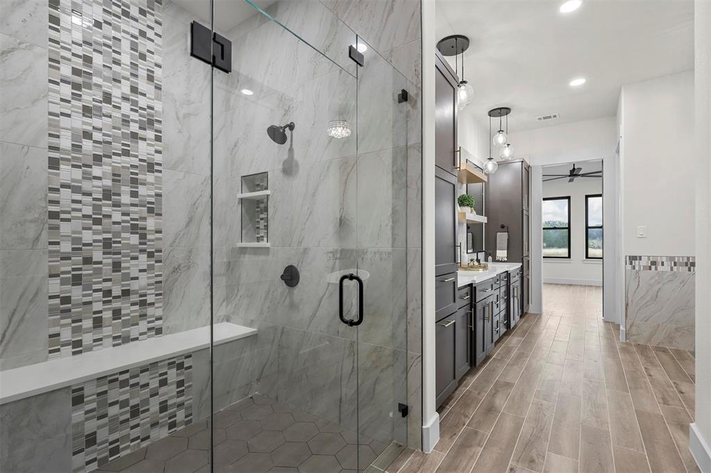 4018 Ken Road Tolar, TX 76476 - Photo 35 of 40 a bathroom with a shower