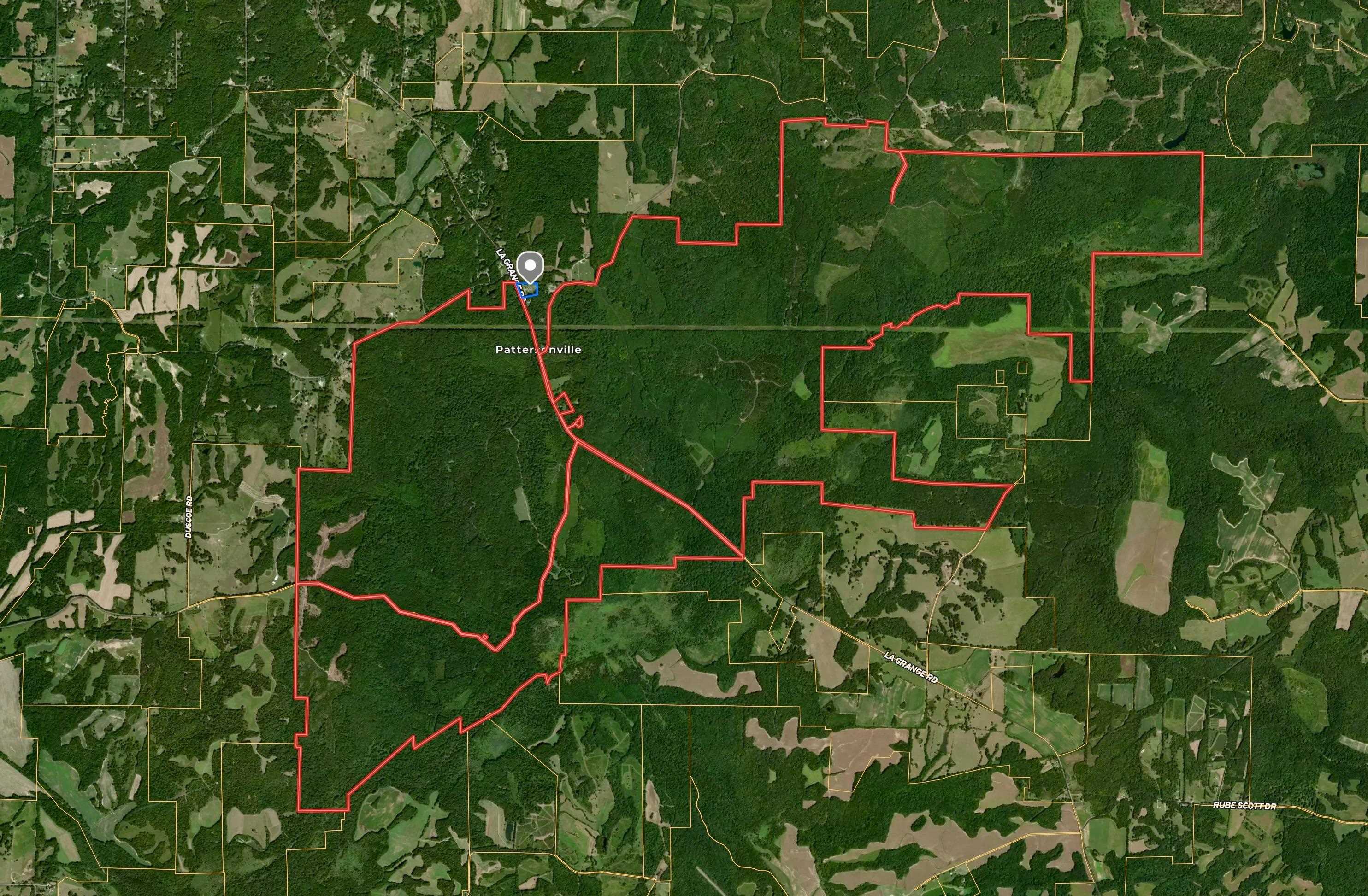 6415 Lagrange Road Somerville, TN 38068 - Photo 31 of 32 Aerial map of property and surrounding area