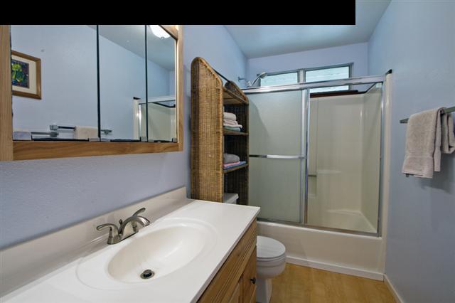 40 Kapuai Road Haiku, HI 96708 - Photo 14 of 29 a bathroom with a sink a toilet and shower