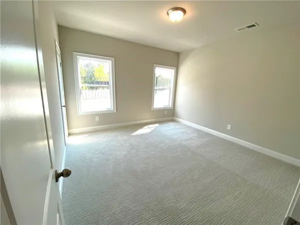 a view of empty room with window