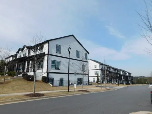a view of street along with house