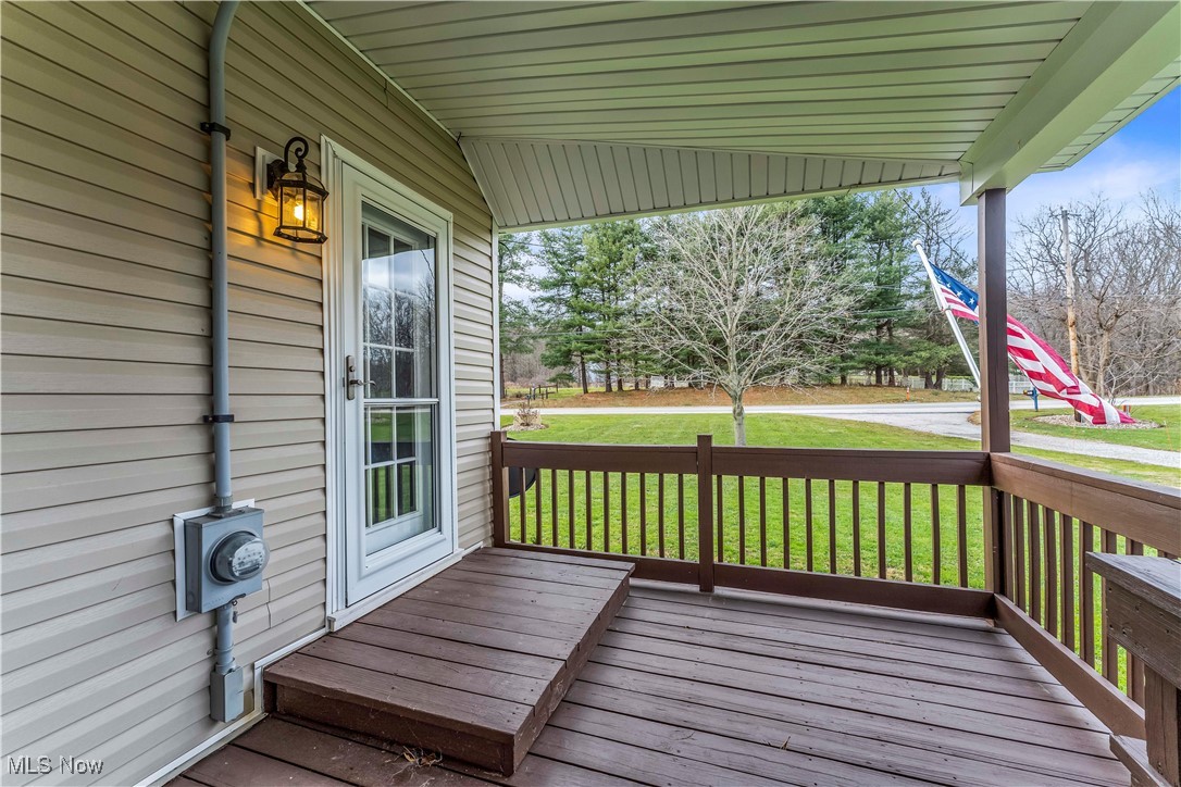 7717 Wadsworth Road Medina, OH 44256 - Photo 25 of 43 Freshly painted and maintained Deck is with Views or front and back yard