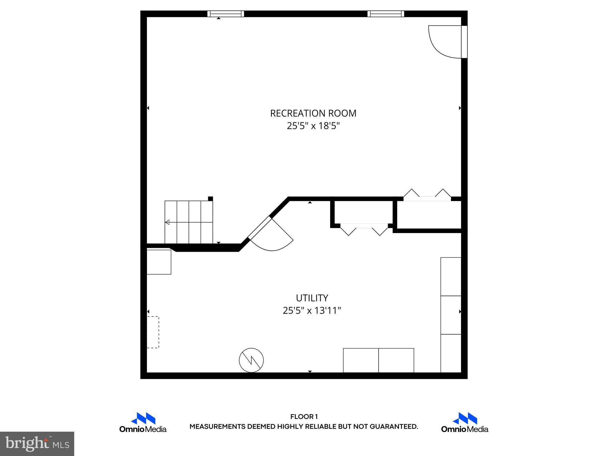 1703 Brickhouse Lane Fallston, MD 21047 - Photo 43 of 43 Lower Level 2 - floor plan