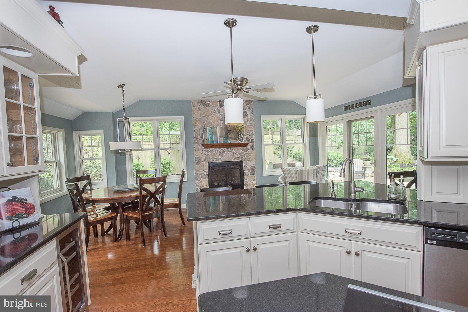 610 Timber Lane Devon, PA 19333 - Photo 13 of 35 Kitchen is open to Breakfast/Morning Room