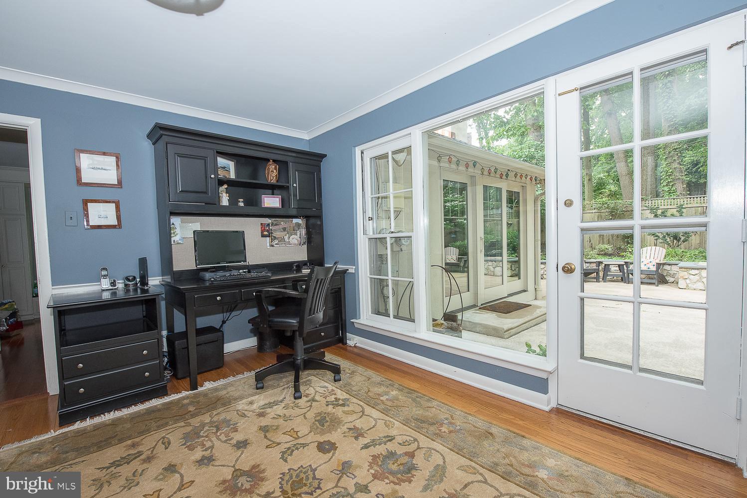 610 Timber Lane Devon, PA 19333 - Photo 8 of 35 Den and door to Kitchen